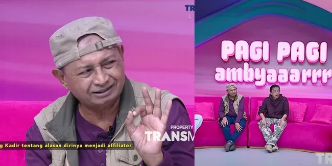 Potret Kadir Srimulat Cerita Banting Stir Jadi Afiliator, Modal Cuman Tiga Barang
