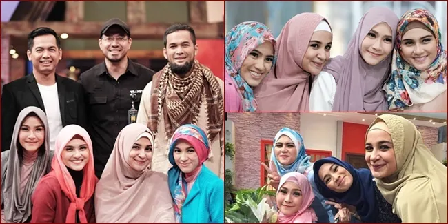 Potret Kebersamaan 4 Artis Hijabers Cantik, Bikin Hati Adem!