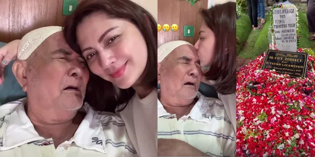 Potret Kebersamaan Cut Keke dengan Ayah, Sempat Peluk Cium Sebelum Mendiang Hembuskan Napas Terakhir