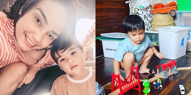 Potret Kebersamaan Feby Febiola dan Cucu Gantengnya, Jadi Salah Satu Sumber Kebahagiaan