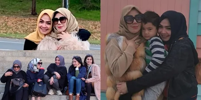 Potret Kebersamaan Rieta Amilia - Amy Qanita, Besan Kompak & Akur