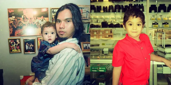 Potret Kecil Al Ghazali, Sangat Menggemaskan dan Sudah Jadi Fans MU Sejak Dini