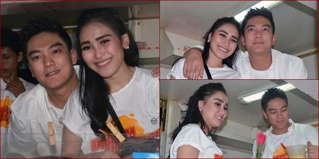 Potret Kedekatan Ayu Ting Ting dan Boy William, Jualan Martabak!