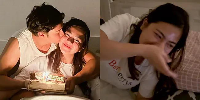 Potret Kejutan Ulang Tahun Felicya Angelista, Nangis Terharu Saat Nonton Video dari Caesar Hito