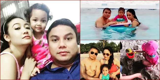 Potret Keluarga Bahagia Rheina Ipeh, Peluk Hangat Suami dan Anak