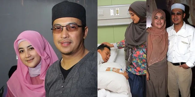 Potret Kenangan Kemesraan Uje dan Pipik, Kini Terungkap Ternyata Pernah Poligami dan Miliki 3 Istri