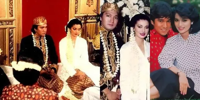 Potret Kenangan Pernikahan Ikang Fawzi - Marissa Haque, Sempat Tak Dapat Restu - Puasa 40 Hari Demi Pilih Jodoh