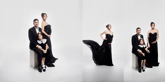 Potret Kezia Toemion Istri Aditya Trihatmanto Maternity Shoot Kehamilan Kedua, Bambang Tri Bakal Punya Cucu Baru