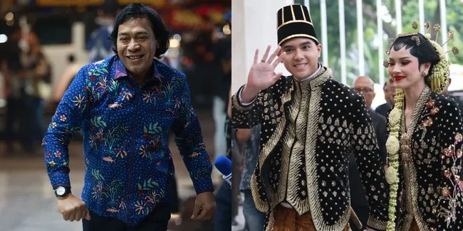 Potret Komeng di Ngunduh Mantu Al Ghazali dan Alyssa Daguise, Doakan Sakinah Mawaddah Warahmah Sarinah Thamrin