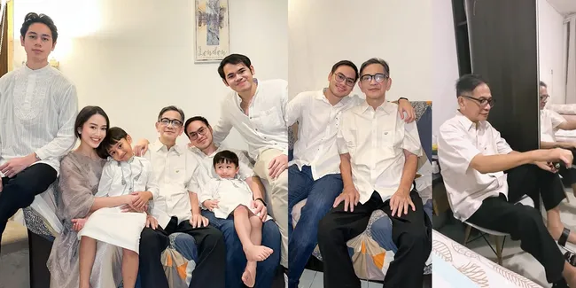 Potret Kondisi Terbaru Ray Sahetapy Setelah Sakit Stroke, Bahagia Lebaran Bareng Keluarga - Segeran dan Lebih Tampan