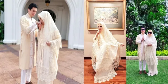 Potret Lebaran Syahrini dan Reino Barack di Singapura, Bahagia Meski Jauh dari Keluarga