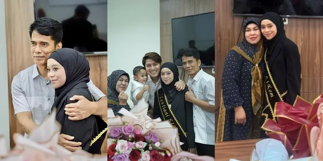 Potret Lesti Kejora Lulus Kuliah Usai Sidang Skripsi, Disambut Pelukan Hangat Keluarga