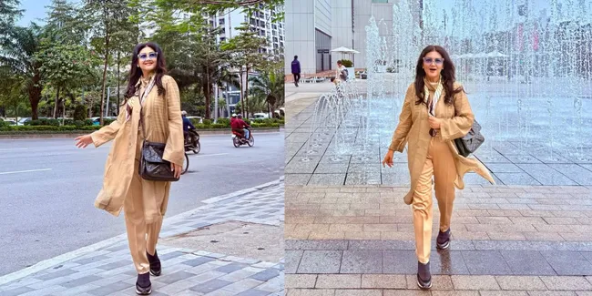 Potret Liburan Bella Saphira di Vietnam, Ngopi Cantik di Negeri Orang