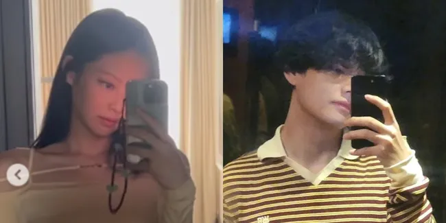 Potret 'Lovestagram' Jennie BLACKPINK dan V BTS di New York, Sudah Mulai Go Public?