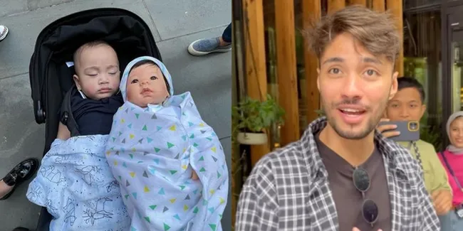 Potret Lucu Rayyanza 'Cipung' Bobo Nyenyak Gak Peduli Lagi di New York, Tidur Sama Boneka - Bikin Refal Hady Gemas