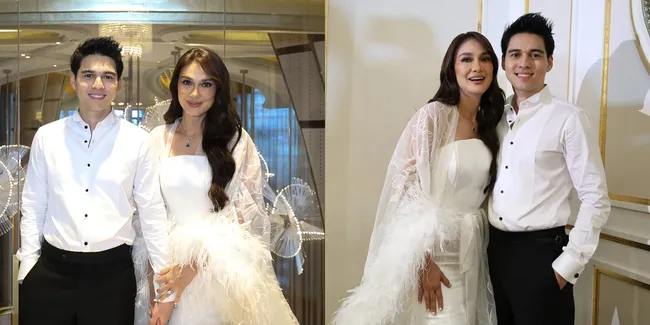Potret Luna Maya dan Maxime Bouttier di Acara Resepsi Pernikahan, Tampil Elegan dan Glamor