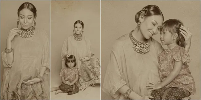 Potret Manis Ayu Dewi dan Aqila, Seru dan Kompak Bertema Jadul