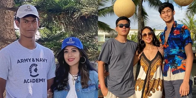 Potret Marciano Anak Bungsu Diah Permatasari yang Jarang Sekali Tersorot, Umurnya Baru 15 Tahun Tingginya Hampir 2 meter