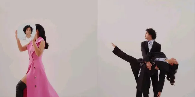 Potret Mesra Sherina Munaf dan Baskara Mahendra untuk Majalah, Super Unik dan Estetik