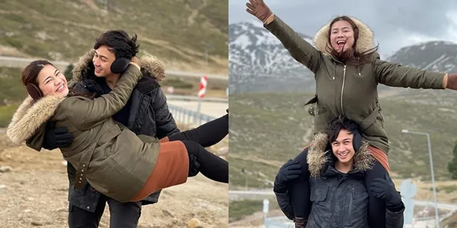 Potret Mesranya Honeymoon Caesar Hito - Felicya Angelista di Turki: Peluk Gendong - Cium Manis