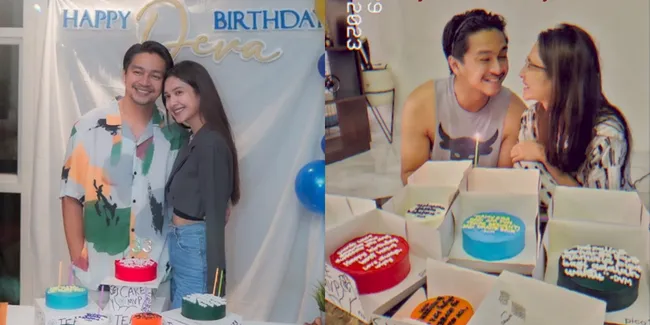 Potret Mikha Tambayong Rayakan Hari Ulang Tahun Deva Mahenra Sebagai Suami Istri Untuk Pertama Kali, Mesra Banget