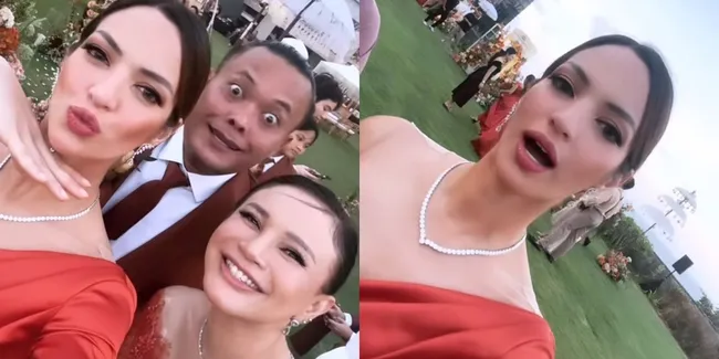Potret Nia Ramadhani Makeup Sendiri Jadi Bridesmaid Mahalini, Sebelumnya Berjemur di Pantai Dulu