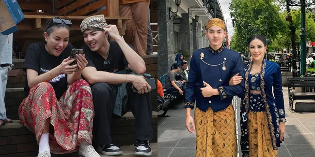 Potret Nikita Mirzani Bareng Brondong, Cocok Pakai Baju Tradisional