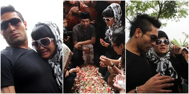 Potret Nuansa Haru di Pemakaman Ayah Julia Perez