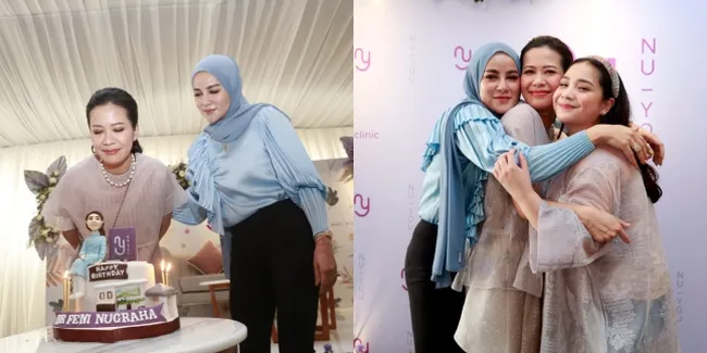 Potret Olla Ramlan Hingga Nagita Slavina Berikan Kejutan Spesial di Pesta Ultah dr Feni Nugraha