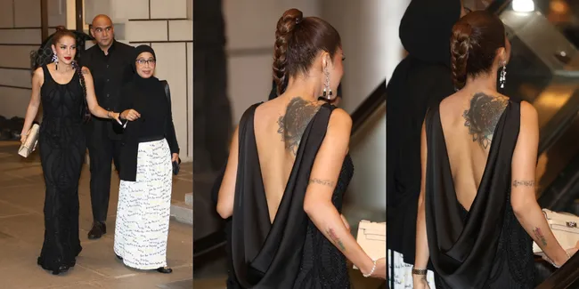 Potret Olla Ramlan Pamer Punggung di Resepsi Luna Maya, Ada Kisah Tak Terduga di Baliknya