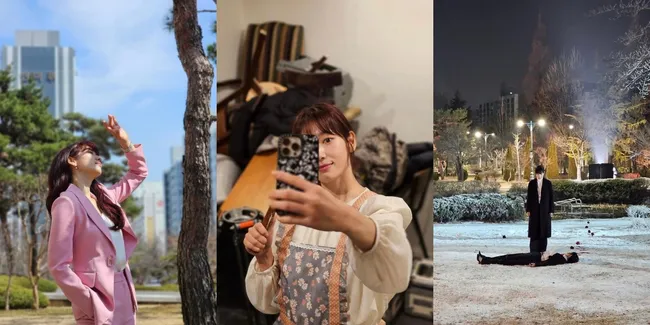  Potret Park Shin Hye Bagikan Keseruan Saat Syuting Drama ‘THE JUDGE FROM HELL’