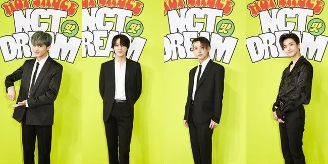 Potret Penampilan Ganteng NCT DREAM Prescon 'HOT SAUCE', Doyoung NCT Jadi MC-nya