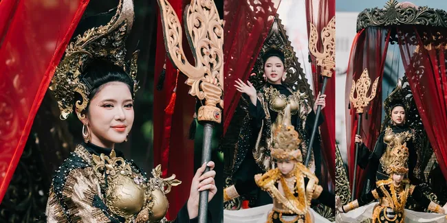 Potret Penampilan Tiara Andini di Jember Fashion Carnaval 2024, Cantik Kebangetan - Dancer Ternyata Dadakan