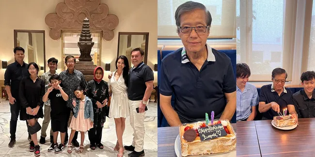 Potret Perayaan Ulang Tahun Ayah Farah Quinn yang Jarang Tersorot, Ganteng Banget - Pesta Sederhana Namun Bahagia