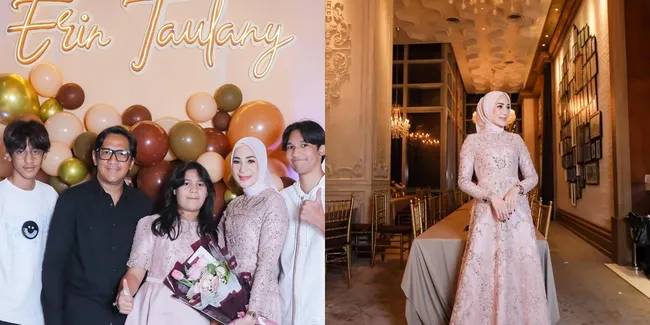 Potret Perayaan Ulang Tahun Erin Istri Andre Taulany, Tampil Menawan bak Princess di Usia 37 Tahun