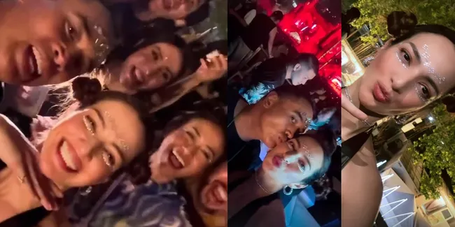 Potret Perayaan Ulang Tahun Nia Ramadhani yang ke-34, Dandan Cantik bak ABG - Party Seru Bareng Sahabat