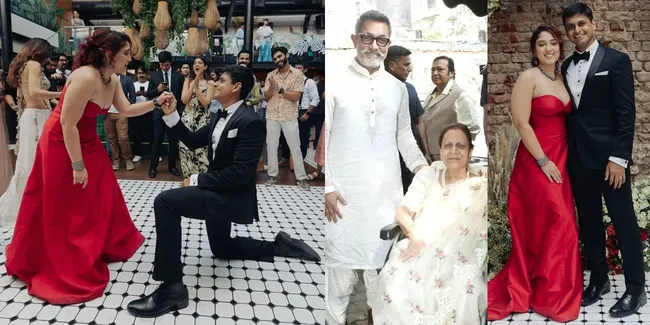 Potret Pesta Pertunangan Ira Khan Anak Aamir Khan, Meriah Penuh Tawa - Fatima Sana Shaikh Jadi Sorotan