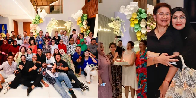 Potret Pesta Ulang Tahun ke-58 Nurul Arifin, Dirayakan Bareng Sahabat Artis Senior - Dari Eva Arnaz Hingga Yessy Gusman