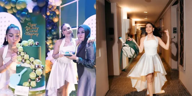Potret Pesta Ultah Davina Karamoy yang Bertema Padel, Meriah Bareng Sahabat & Keluarga