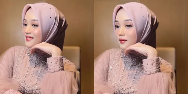 Potret Putri Delina di Pernikahan Rizky Febian dan Mahalini, Didoakan Segera Nyusul Bareng Jeffry Reksa