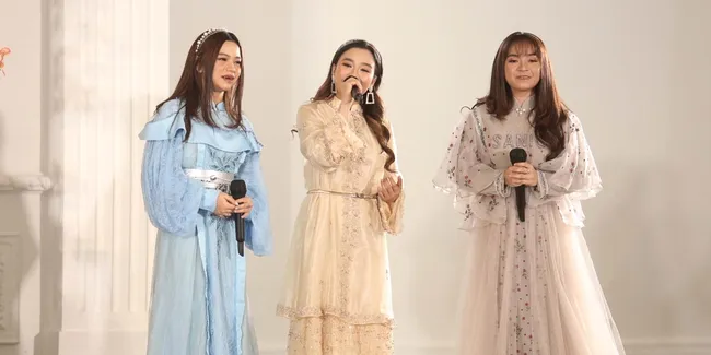 Pancarkan Kebahagiaan, Ini Potret Rara LIDA, Aulia DA, dan Waode POPA Nyanyi Bareng di Pengajian & Siraman Lesti Kejora