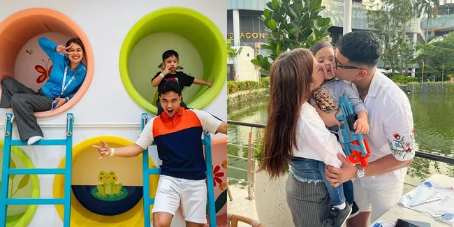 Potret Rebecca Klopper dan Fadly Faisal Momong Gala, Kompak Seperti Sedang Mengasuh Anak Sendiri