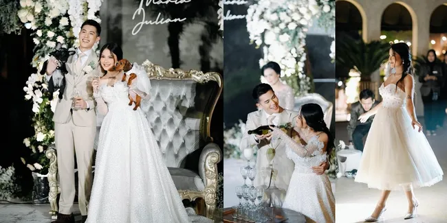 Potret Resepsi Julian Jacob dan Maria Eka di Yogyakarta, Mewah dan Intim