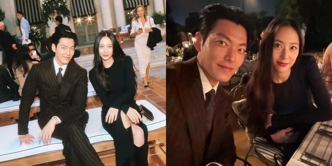 Potret Reunian Kim Woo Bin dan Krystal Combo Visual dengan Aura Mahal - Saling Panggil Nama di 'THE HEIRS'