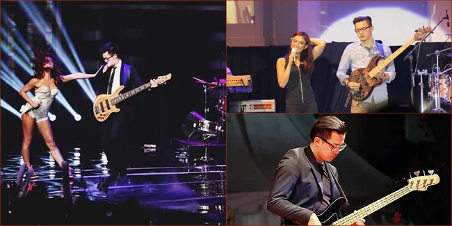 Potret Ronald Steven, Bassist Ganteng Kesayangan Agnez Mo