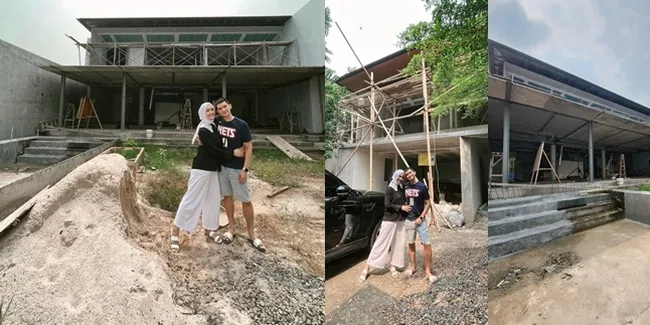 Potret Rumah Baru Citra Kirana dan Rezky Aditya, Tampak Megah Meski Belum Selesai Dibangun