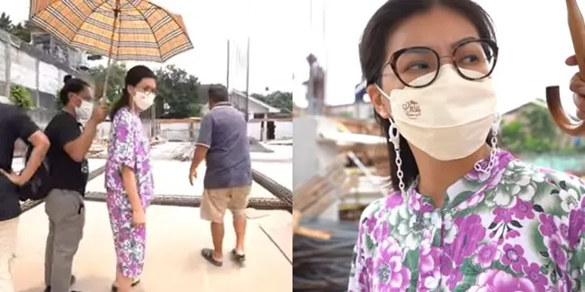 Potret Rumah Baru Sarwendah yang Luas Banget, Hampir Setengah Jadi - Dibangun Sendiri oleh Sang Ayah