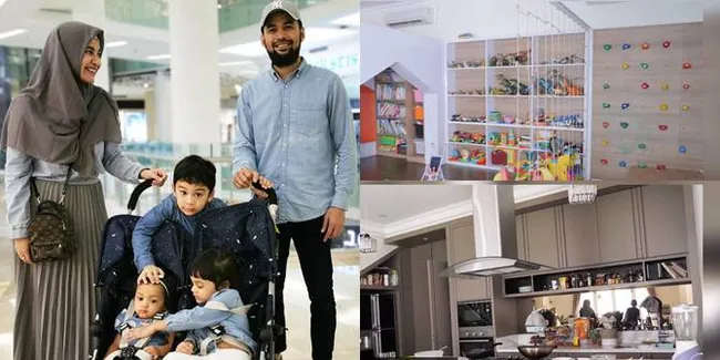 Potret Rumah Baru Shireen Sungkar - Teuku Wisnu, Punya Ruang Bermain Super Luas