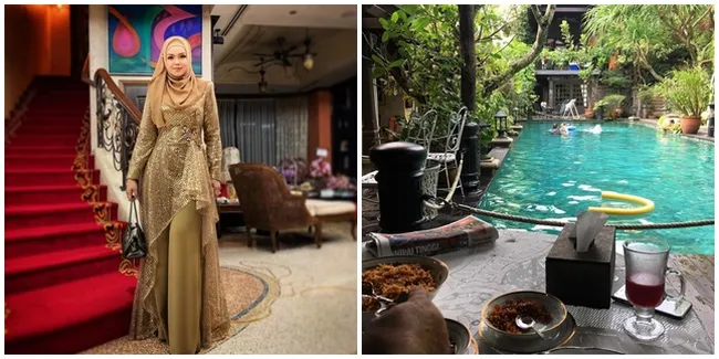 Potret Rumah Siti Nurhaliza, Klasik Elegan Dengan Sentuhan Kayu