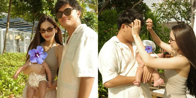 Potret Selina Diajak Mahalini dan Rizky Febian ke Pantai di Bali, Nikmati Tempat Kelahiran sang Ibu